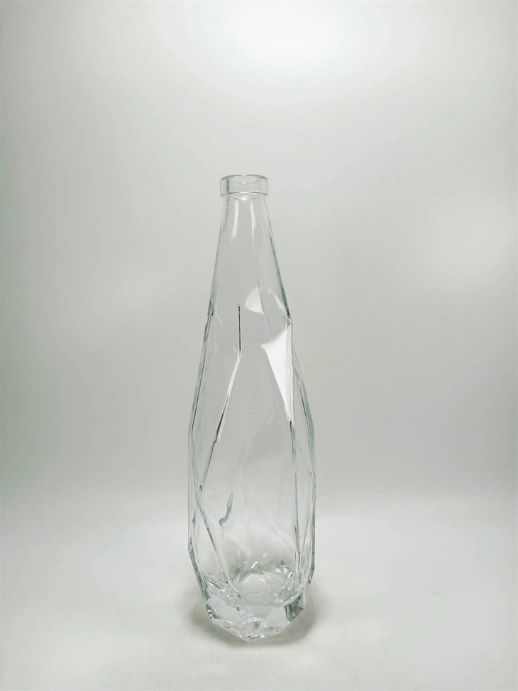 500ml Crystal Glass Bottle For Vodka Whiskey Rum Tequlia
